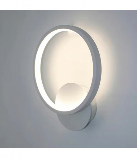 Kinkiet LED 12W, 1260lm, neutralna biel 4000K, biały ATL ZD132A