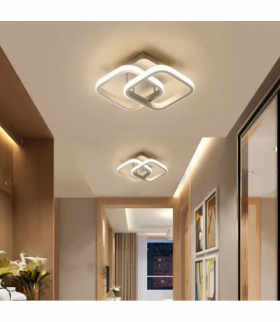 Lampa wisząca plafon biały 22W, neutralna biel 4500K, ATL ZD117A