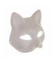 Maska kota na twarz do malowania, zestaw maski + gumki, kreatywne DIY Ruhhy 26000 18368