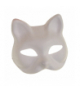Maska kota na twarz do malowania, zestaw maski + gumki, kreatywne DIY Ruhhy 26000 18368