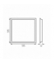 Panel LED podtynkowy bez zasilacza w komplecie BLINGO UIP 125LM 60NW biały Kanlux 39239