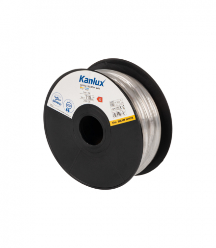 Wąż świetlny GIVRO LED 10M, WW ciepły, złącze 2 PIN Kanlux 38570