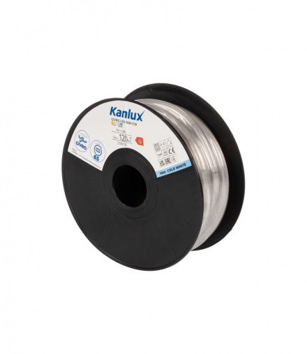 Wąż świetlny GIVRO LED 10M, CW zimny, złącze 2 PIN Kanlux 38571