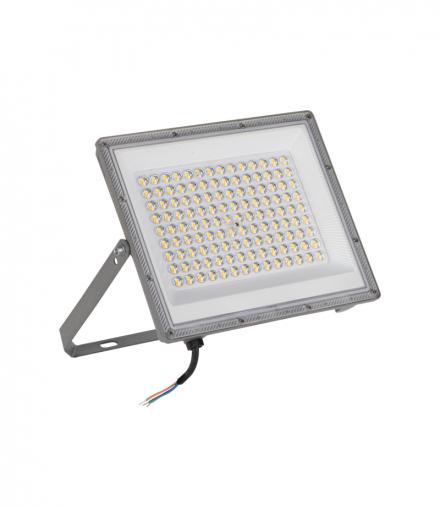 Naświetlacz LED ACETE 100W, 10800lm, CCT - 3000/4000/6500, GR szary, wolne końce przewodów Kanlux 38494