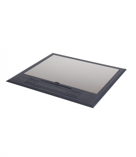 Puszka podłogowa na 6 modułów 45x45, BIURO+ 04-0012-100 stal nierdzewna Kanlux 28301