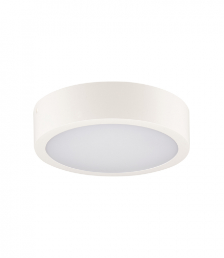 Plafoniera LED, hermetyczna IP66 z czujnikiem ruchu, DABER 8-13W, 1510lm, CCT - 3000/3500/4000K, SE W biały, Gwarancja 5 lat, Kanlux 39021