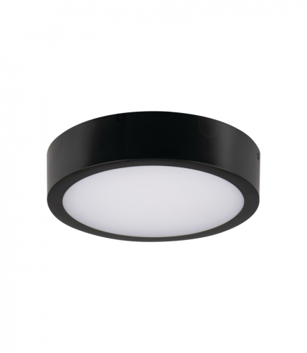 Plafoniera LED, hermetyczna IP66 z czujnikiem ruchu, DABER 8-13W, 1490lm, CCT - 3000/3500/4000K, CCT SE B czarny Gwarancja 5 lat Kanlux 39023
