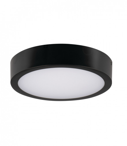Plafoniera LED, hermetyczna IP66, DABER 12-20W, 2560lm, CCT - 3000/3500/4000K, B czarny, Gwarancja 5 lat Kanlux 39026