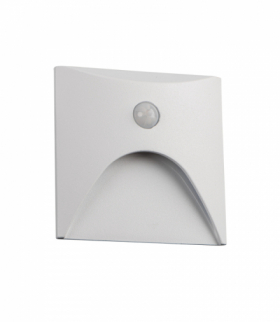 Oprawa przyschodowa LED EXIN LED PIR L W-NW, 4000K, biały Kanlux 39141