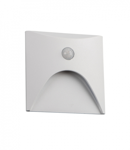 Oprawa przyschodowa LED EXIN LED PIR L W-NW, 4000K, biały Kanlux 39141