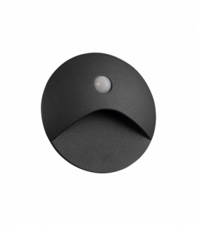 Oprawa przyschodowa LED EXIN LED PIR O GR-WW, 3000K, szary Kanlux 39125