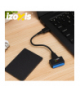 Adapter Sata USB SSD 3.0 do dysku HDD, SSD, na dysk, kabel przejściówka, dysków 2,5 – Plug & Play, szybki transfer danych Izoxis 26096 18409