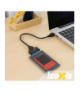 Adapter Sata USB SSD 3.0 do dysku HDD, SSD, na dysk, kabel przejściówka, dysków 2,5 – Plug & Play, szybki transfer danych Izoxis 26096 18409