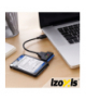 Adapter Sata USB SSD 3.0 do dysku HDD, SSD, na dysk, kabel przejściówka, dysków 2,5 – Plug & Play, szybki transfer danych Izoxis 26096 18409