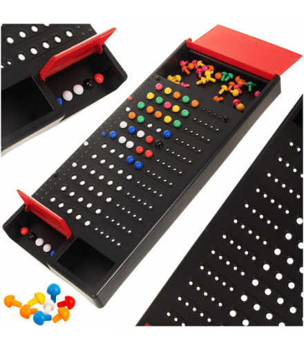 Gra logiczna Łamacz Kodów, planszowa, trening mózgu dla dzieci, code breaker Iso Trade 26462 18392