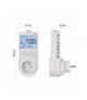 GoSmart Termostat gniazdkowy z funkcją timera cyfrowego 2w1 z WiFi EMOS P56601FR