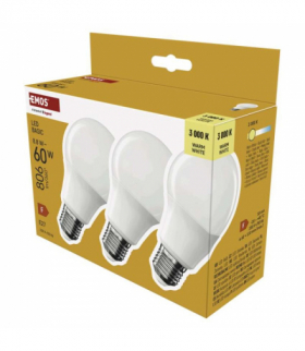 Żarówka LED Basic A60 E27 8,8 W (60 W) 806 lm ciepła biel EMOS ZL5F47.3