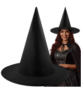 Kapelusz czarownicy, czapka wiedźmy, na Halloween, karnawał Ruhhy 26047 18455