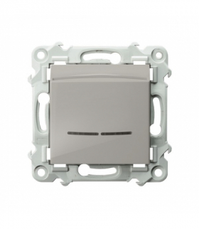 SZAFIR ŁP-15ZS/m/83 Łącznik hotelowy z podświetleniem pomarańczowym Kaszmirowy beż Ospel