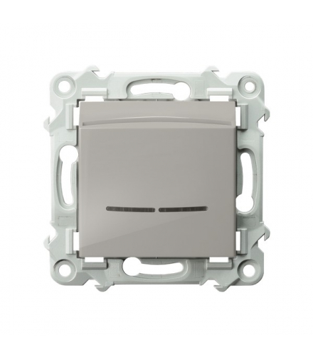 SZAFIR ŁP-15ZS/m/83 Łącznik hotelowy z podświetleniem pomarańczowym Kaszmirowy beż Ospel