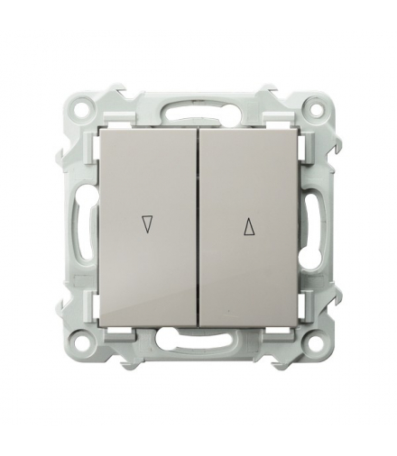 SZAFIR ŁP-7ZB/m/83 Łącznik żaluzjowy z blokadą mechaniczną Kaszmirowy beż Ospel