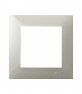 SZAFIR R-1Z/83 Ramka pojedyncza Kaszmirowy beż Ospel