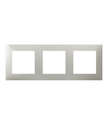 SZAFIR R-3Z/83 Ramka potrójna Kaszmirowy beż Ospel