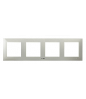 SZAFIR RH-4Z/83 Ramka poczwórna do łączników IP-44 Kaszmirowy beż Ospel