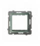 AS AP45-1G/m/84 Adapter podtynkowy systemu OSPEL 45 do serii As Zielony mat Ospel