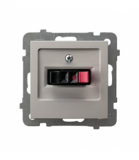 AS GG-1G/m/82 Gniazdo głośnikowe pojedyncze Kaszmir Ospel