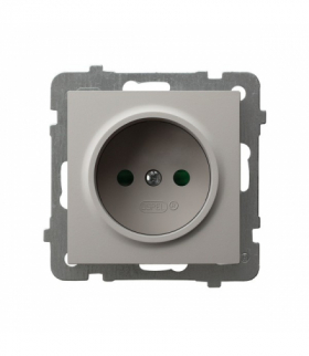 AS GP-1GP/m/82 Gniazdo pojedyncze bez uziemienia z przesłonami torów prądowych Kaszmir Ospel