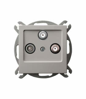 AS GPA-G2S/m/82 Gniazdo RTV-SAT z dwoma wyjściami SAT Kaszmir Ospel