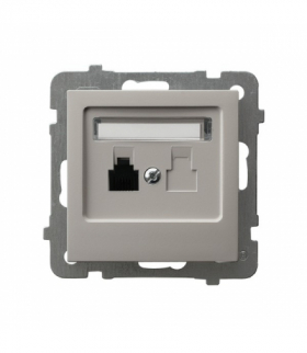 AS GPT-1G/m/82 Gniazdo telefoniczne pojedyncze Kaszmir Ospel