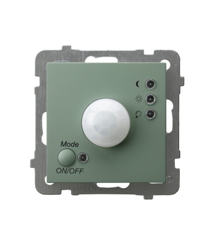 AS ŁP-16G/m/84 Elektroniczny czujnik ruchu Zielony mat Ospel