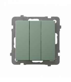 AS ŁP-24G/m/84 Łącznik potrójny zwierny Zielony mat Ospel