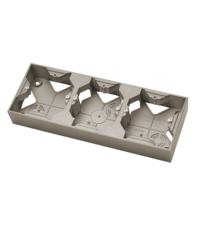 AS PNP-3G/82 Puszka instalacyjna do serii As potrójna Kaszmir Ospel