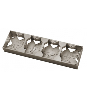 AS PNP-4G/82 Puszka instalacyjna do serii As poczwórna Kaszmir Ospel