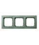 AS R-3G/84 Ramka potrójna Zielony mat Ospel
