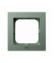 AS RH-1G/84 Ramka pojedyncza do łączników IP-44 Zielony mat Ospel