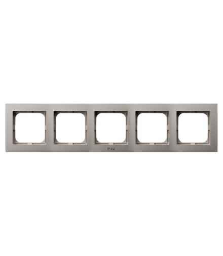 AS RH-5G/82 Ramka pięciokrotna do łączników IP-44 Kaszmir Ospel