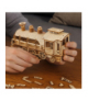 Puzzle 3D Lokomotywa Parowa z Tendrem, dla dzieci 12+ i dorosłych, z drewna, Kruzzel 26515 18356