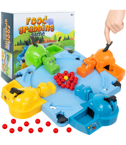 Gra Głodne Hipcie, zręcznościowa gra rodzinna dla dzieci 18494