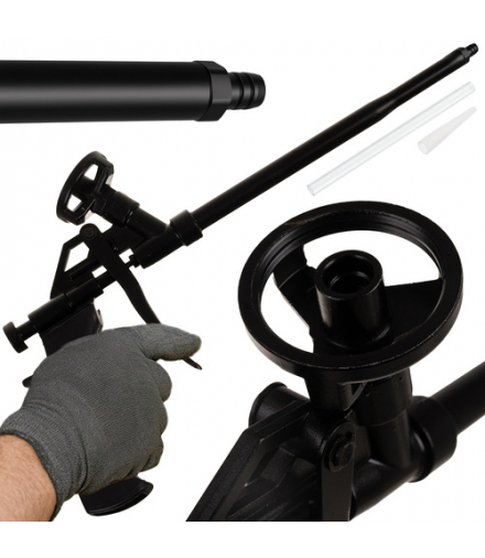 Pistolet do pianki montażowej 320mm, metalowy z regulacją piany, Bigstren 26386 18495