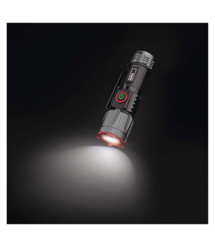Latarka metalowa LED 300 lm, 700 mAh, ładowalna EMOS P3120