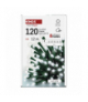 Lampki choinkowe Classic 120 LED 12m zimna biel, zielony przewód, IP44, 8 programów, timer EMOS D4AC23