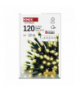 Lampki choinkowe Classic 120 LED 12m ciepła biel, zielony przewód, IP44, 8 programów, time EMOS D4AW23