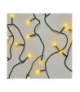 Lampki choinkowe 300 LED cherry 30m , ciepła biel, zielony przewód, IP44,8 programów, time EMOS D5AW24