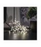 Dekoracje - girlanda 40 LED , perły, 1,2 m, 3xAA, ciepła biel, IP20, timer EMOS DCGW15
