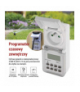 Cyfrowy programator czasowy IP44 zewnętrzny EMOS P5507N
