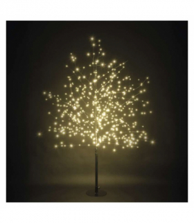 Dekoracje - drzewko 120 cm, ciepła biel, IP44, timer EMOS DCTW30